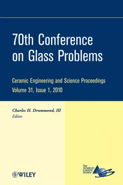 70th Conference on Glass Problems, Charles H. Drummond