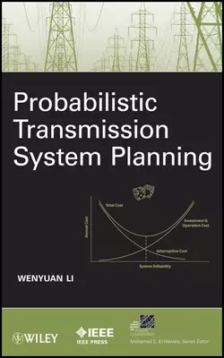 Probabilistic Transmission System Planning, Wenyuan Li