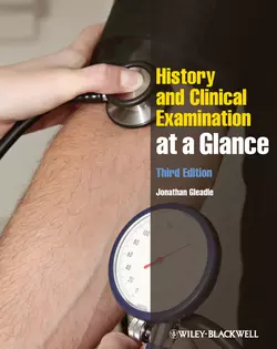 History and Clinical Examination at a Glance, Jonathan Gleadle