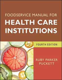 Foodservice Manual for Health Care Institutions, Ruby Parker Puckett