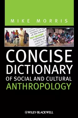 Concise Dictionary of Social and Cultural Anthropology, Mike Morris