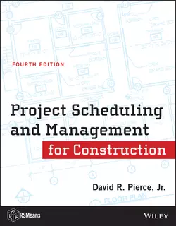 Project Scheduling and Management for Construction David R. Pierce