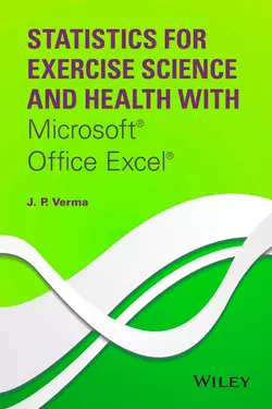 Statistics for Exercise Science and Health with Microsoft Office Excel J. Verma