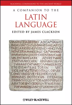 A Companion to the Latin Language, James Clackson