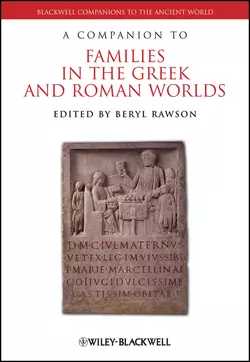 A Companion to Families in the Greek and Roman Worlds, Beryl Rawson