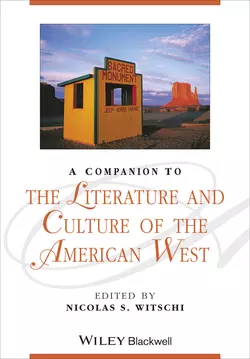 A Companion to the Literature and Culture of the American West, Nicolas Witschi