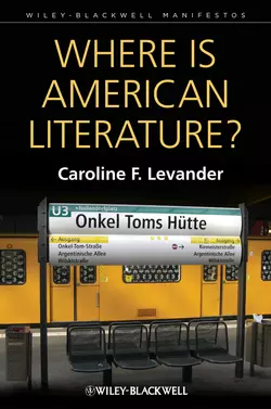 Where is American Literature?, Caroline Levander