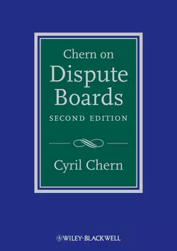 Chern on Dispute Boards, Cyril Chern