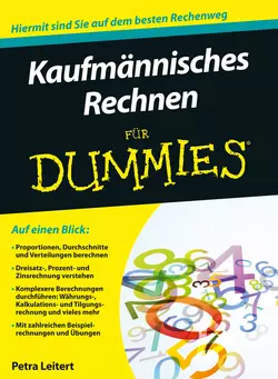 Kaufmännisches Rechnen für Dummies, Petra Leitert