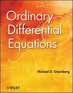 Ordinary Differential Equations, Michael Greenberg