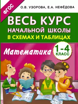 Весь курс начальной школы в схемах и таблицах. Математика. 1-4 классы, Ольга Узорова