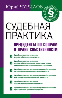 Судебная практика. Прецеденты по спорам о праве собственности, Юрий Чурилов