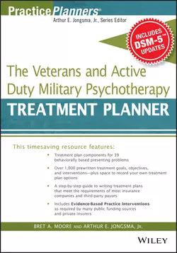 The Veterans and Active Duty Military Psychotherapy Treatment Planner, with DSM-5 Updates, Moore Bret