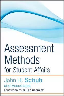 Assessment Methods for Student Affairs, Upcraft M.