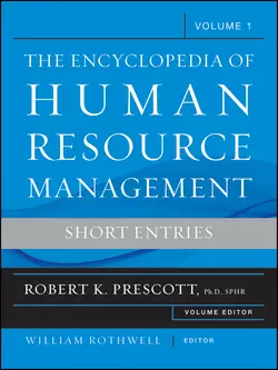 Encyclopedia of Human Resource Management, Key Topics and Issues, Prescott Robert