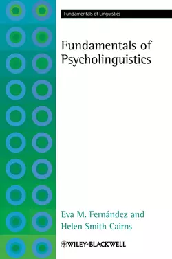 Fundamentals of Psycholinguistics, Fernández Eva