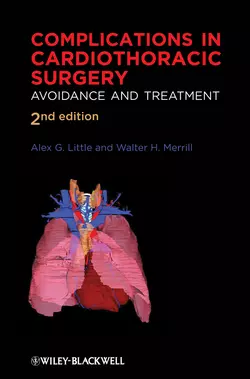 Complications in Cardiothoracic Surgery. Avoidance and Treatment, Merrill Walter