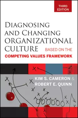 Diagnosing and Changing Organizational Culture. Based on the Competing Values Framework, Cameron Kim