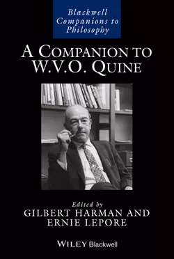 A Companion to W. V. O. Quine, Lepore Ernest