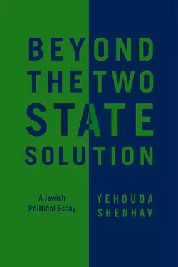 Beyond the Two-State Solution. A Jewish Political Essay, Reider Dimi