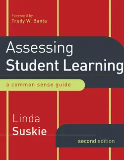 Assessing Student Learning. A Common Sense Guide, Banta Trudy