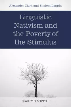 Linguistic Nativism and the Poverty of the Stimulus, Lappin Shalom