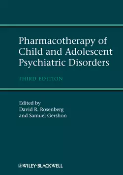 Pharmacotherapy of Child and Adolescent Psychiatric Disorders, Gershon Samuel