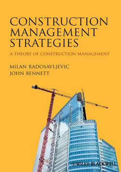 Construction Management Strategies. A Theory of Construction Management, Radosavljevic Milan