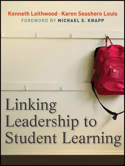 Linking Leadership to Student Learning, Leithwood Kenneth