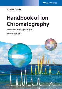 Handbook of Ion Chromatography, 3 Volume Set, Weiss Joachim