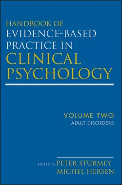 Handbook of Evidence-Based Practice in Clinical Psychology, Adult Disorders, Hersen Michel