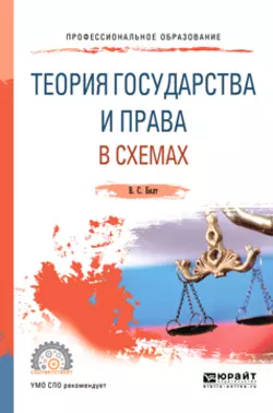 Теория государства и права в схемах. Учебное пособие для СПО, Виктор Бялт