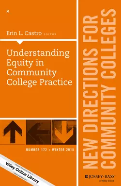 Understanding Equity in Community College Practice. New Directions for Community Colleges, Number 172, Erin Castro