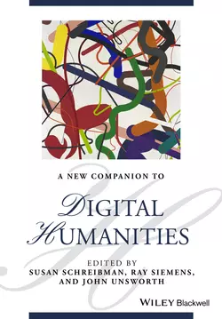 A New Companion to Digital Humanities, Susan Schreibman