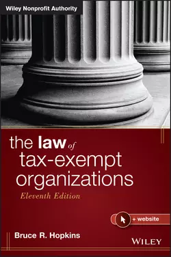 The Law of Tax-Exempt Organizations Bruce R. Hopkins