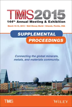 TMS 2015 Supplemental Proceedings The Minerals, Metals & Materials Society (TMS)