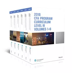 CFA Program Curriculum 2018 Level III, CFA Institute