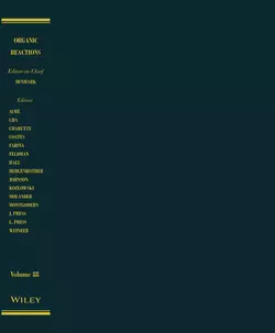 Organic Reactions  Volume 88 Scott E. Denmark