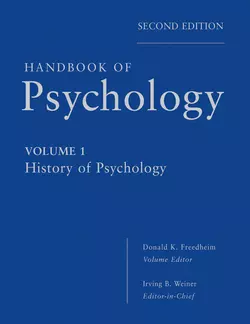 Handbook of Psychology, History of Psychology, Irving Weiner