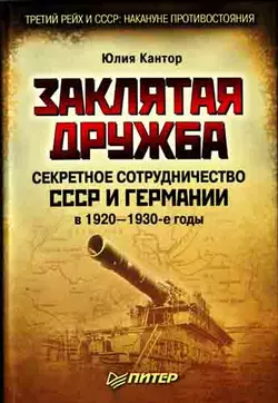 Заклятая дружба. Секретное сотрудничество СССР и Германии в 1920-1930-е годы, Юлия Кантор