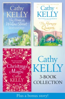 Cathy Kelly 3-Book Collection 2: The House on Willow Street  The Honey Queen  Christmas Magic  plus bonus short story: The Perfect Holiday Cathy Kelly