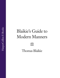 Blaikie’s Guide to Modern Manners, Thomas Blaikie