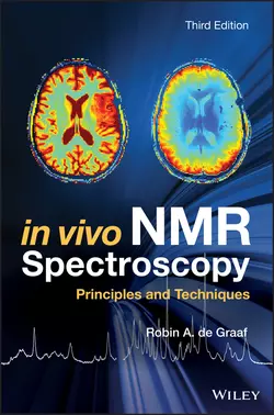 In Vivo NMR Spectroscopy. Principles and Techniques Robin A. Graaf