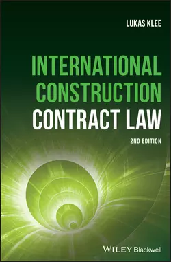 International Construction Contract Law, Lukas Klee