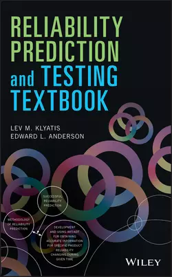 Reliability Prediction and Testing Textbook, Edward Anderson