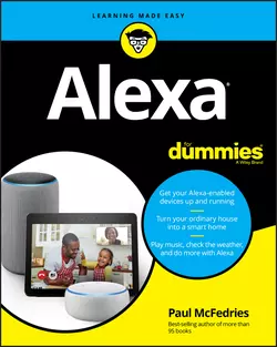 Alexa For Dummies Paul McFedries