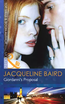 Giordanni′s Proposal, JACQUELINE BAIRD