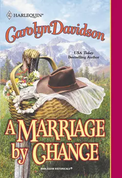 A Marriage By Chance Carolyn Davidson