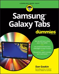 Samsung Galaxy Tabs For Dummies Dan Gookin