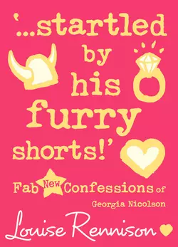 ‘…startled by his furry shorts!’, Louise Rennison